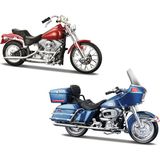 Maisto 1/18 Harley-Davidson İkili Motorlar 80'ler