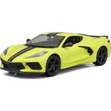 Maisto 1:24 2020 Chevrolet Corvette Stingray Coupe Z51 Sarı 31527-02