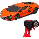 Maisto 1:43 Mini Metal Drifters Lamborghini Revuelto Turuncu Kumandalı Araba - Standart