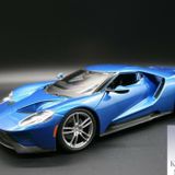 Maisto 2017 Ford GT 1:18 Mavi Model Araba