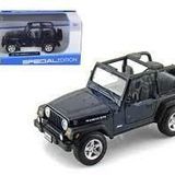 Maisto Jeep Wrangler Rubicon Diecast Model Araba 1:27 Special Edition Siyah