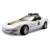 Maisto MAIS/31383 1:18 Corvette Z06 Police Model Araba