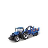 Maisto Mini 06 İş Makinesi Traktör Ve Römork Seti