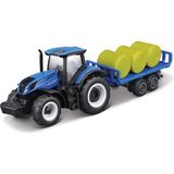 Maisto Mini Work Machines Traktör ve Römork Set 05 Dayanıklı Oyuncak Araçlar 3+ Yaş İçin