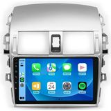 Maitech OLED258052 Toyota Corolla 2007-2013 4+64GB QLED Ekran Android Multimedya YENİ YASAYA UYGUN - Siyah