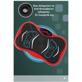 majesty 3D 5 Programlı Titreşimli Spor Kondisyon Fitness Egzersiz Aleti Vipration Plate