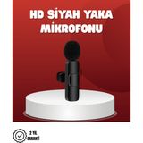 Majeur 2’li Kablosuz Yaka Mikrofonu Için Profesyonel Video Ses