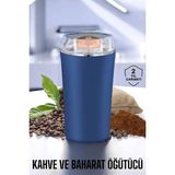 Majeur Kahve ve Baharat Öğütücü Dayanıklı Paslanmaz Çelik Kolay Kullanım