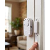 Majeur Kapı Alarmı Pencere Sensörü 90 Db Sesli Güvenlik Sistemi Kolay Montajlı