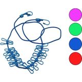 Majeur Renkli LASTİK=150CM--280CM E Uzar Çamaşır Ipi 12PCS Metal Mandallı BRKT-910316