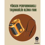 Majeur Taşınabilir USB Şarjlı Turbo Fan – 3 Modlu Soğutma, Hafif & Kompakt