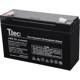 Majeur Ttec 6V 12 Ah Kuru Bakımsız Akü