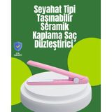 Majeur Yüzer Plakalı Kompakt Bukle Maşası – Elastik Tutuculu, Saç Dostu Profesyonel Tasarım