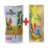 Majo Kuş Maması (Tüm Kuşlar Içindir) 150 gr + Kuş Kızıştırıcı (Nijer Tamamlayıcı Kuş Yemi 350GR)