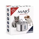 Majo Paslanmaz Çelik Arıtmalı Kedi Su Pınarı Ultra Sessiz 2.2 Lt