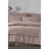 Majoli Dark Ballet Maddox Çift Kişilik %100 Organik Pamuk Nevresim Takımı - Gül Kurusu - 200 x 220 cm