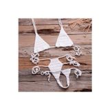 Major Butik Kopya - Major Tığ Örme String Tanga Bikini Çamaşır Takım