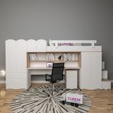 Major Çalışma Masalı Maxi Ranza Suntalam - Beyaz - 100 x 100 cm