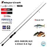 Major Craft AJI-DO AD5-S682M/AJI 203 cm 0.6-5 gr Lrf Kamış