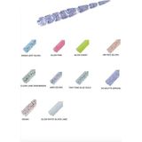 Major Craft Aji-Do Worm Hachikku Adw-Hc 5cm 8 Adet Lrf Silikon Yem Glow Chart