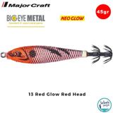 Major Craft Big Eye Metal Kalamar Zokası 45GR Bem-12 #13 Red Glow Red Head