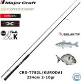 Major Craft Crostage CRX-T782L/Kurodai 234 cm 2-10 gr LRF Kamış