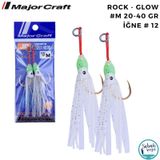 Major Craft Jigpara Tekli Asist İğne Rock #M 20-40gr Glow (2 Adet)