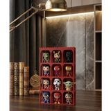 Major Hobi Funko Pop Standı 12 Bölmeli Koleksiyon Figür Sergileme Rafı Masaüstü Düzenleyici - Kırmızı