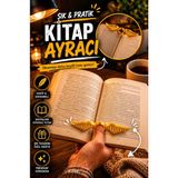 Major Hobi Golden Snitch Kitap Ayracı 3D Baskı Fantastik Tasarım Metalik Gold Görünüm