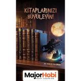 Major Hobi Harry Potter Temalı Kitap Desteği 18x16 cm – Dekoratif Kitap Tutucu Raf Süsü