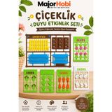 Major Hobi Mini Bahçe Duyu Etkinlik Seti Montessori Oyun ve Duyu Gelişim Eğitim Materyali - Çok Renkli