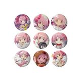 Major Selection Puella Magi Madoka Magica Temalı 9 Adet Rozet