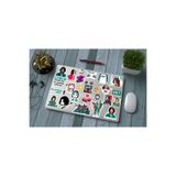 Major Selection Squid Game Sticker Seti Player 067 Kang Sae-byeok sticker Oyuncu 067 Macbook Defter Sticker Seti