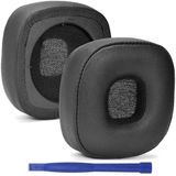 Major V 5 Kulak Pedleri, Yedek Bellek Köpüğü PU Deri Kulaklık Earpads Marshall Major V IV III 5 4 3 Kulaklık için Kulak Yastığı Pedi - Siyah