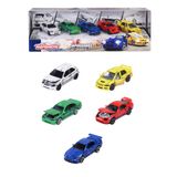 Majorette - Araç seti Japon serisi (5 araba) - 5 adet metal oyuncak araba, anime tarzı, her biri 7,5 cm, koleksiyoncular ve 3 yaşından büyük çocuklar için, serbest hareket, süspansiyon ve açılacak
