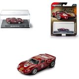 Majorette Collection Serisi Model Araçlar 1965 Ford GT40 Mk1 - Siyah - Beyaz