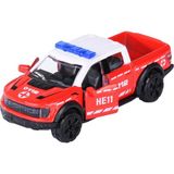 Majorette Rescue World Premium Serisi Model Araçlar Ford F-150 Raptor - Siyah - Beyaz