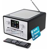 MAJORITY Homerton-2 Radyo Bluetooth Hoparlör Siyah (Wifi) - Siyah - Beyaz