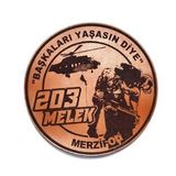 MAK ARAMA KURTARMA Deri PEÇ- Arma - Patch
