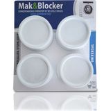 Mak & Blocker Çamaşır Makinesi Titreşim Önleyici Ayak - Beyaz
