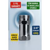 Mak & Blocker Manyetik Kireç Önleyici 5 Yıl Garantili Tüm Modellerle Uyumlu Krom Gövde