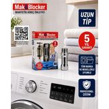 Mak & Blocker Uzun Tip Manyetik Kireç Önleyici Tüm Çamaşır ve Bulaşık Makinelerine Uyumlu - 1 lt