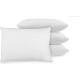 Mak Home 4 Adet Yüksek Kalite 800-900 gr Saf Silikon Yastık - 50 x 70 cm - Beyaz