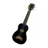 Makala Dolphin Soprano Ukulele Siyah 2.El