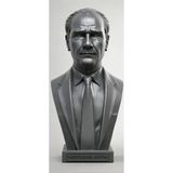 Makam Odası ve Çalışma Masası İçin 15 cm Atatürk Büstü Kaliteli 3D Baskı Hediyelik