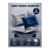 MAKAMP Şişme Kamp Yastığı Taşınabilir Hava Yastığı Outdoor ve Seyahat Yastığı