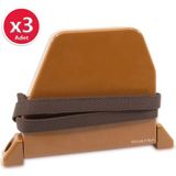 Makara Panjur Makarası (Köşeli Model, Panjur Ipi) Açık Kahve - 5 mt x 3 Adet - Açık Kahverengi