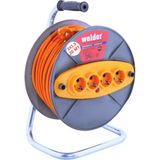 Makaralı Uzatma Kablo 3x2.5 20 Metre - Turuncu