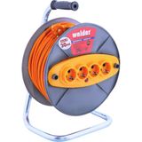 Makaralı Uzatma Kablo 3x2.5 30 Metre - Turuncu