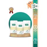 Makarna Lütfen Avantajlı 3 lü Organik Bebek İrmiği Seti (3X250 G)